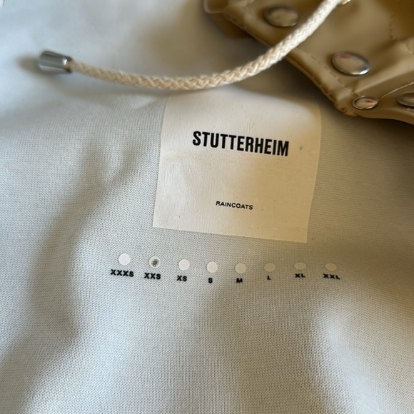 Stutterheim Designer Stockholm Lightweight Raincoat in XXS women’s - Picture 2 of 8